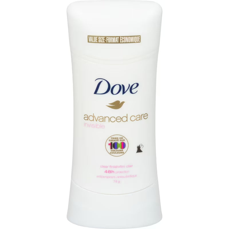 DOVE ANTIPERSPIRANT CLEAR 74G