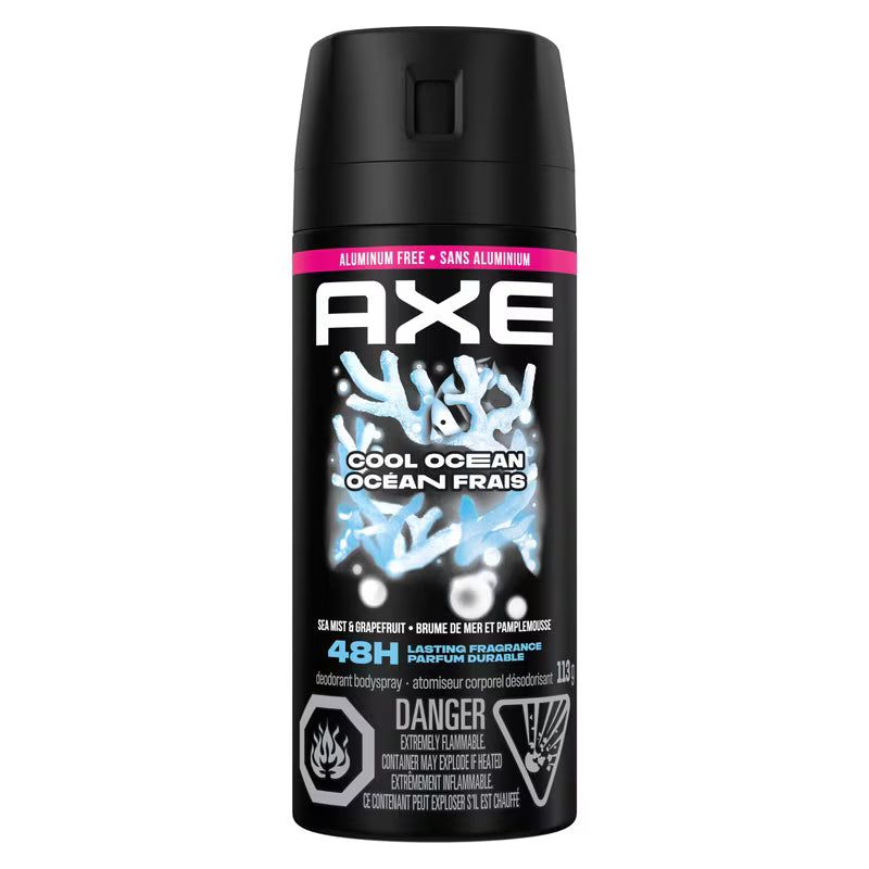 AXE BODY SPRAY COOL OCEAN 113G