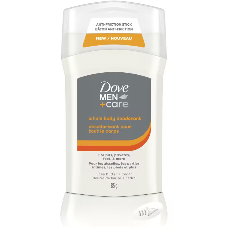 DOVE MEN+CARE DEO WHOLE BODY ST SHEA BUTTER CED85G
