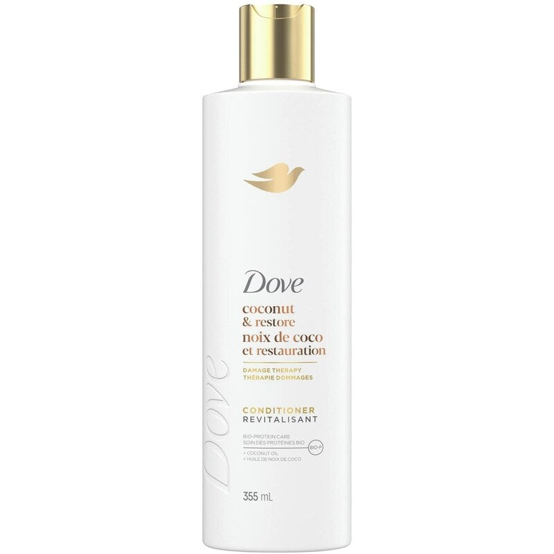 DOVE CND COCONUT OIL + RESTORE 355ML