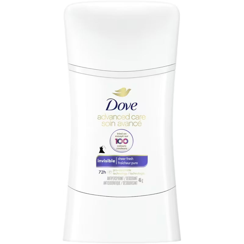 DOVE ADVANCED CARE ANTIPERSPIRANT SHEER FRESH 45G