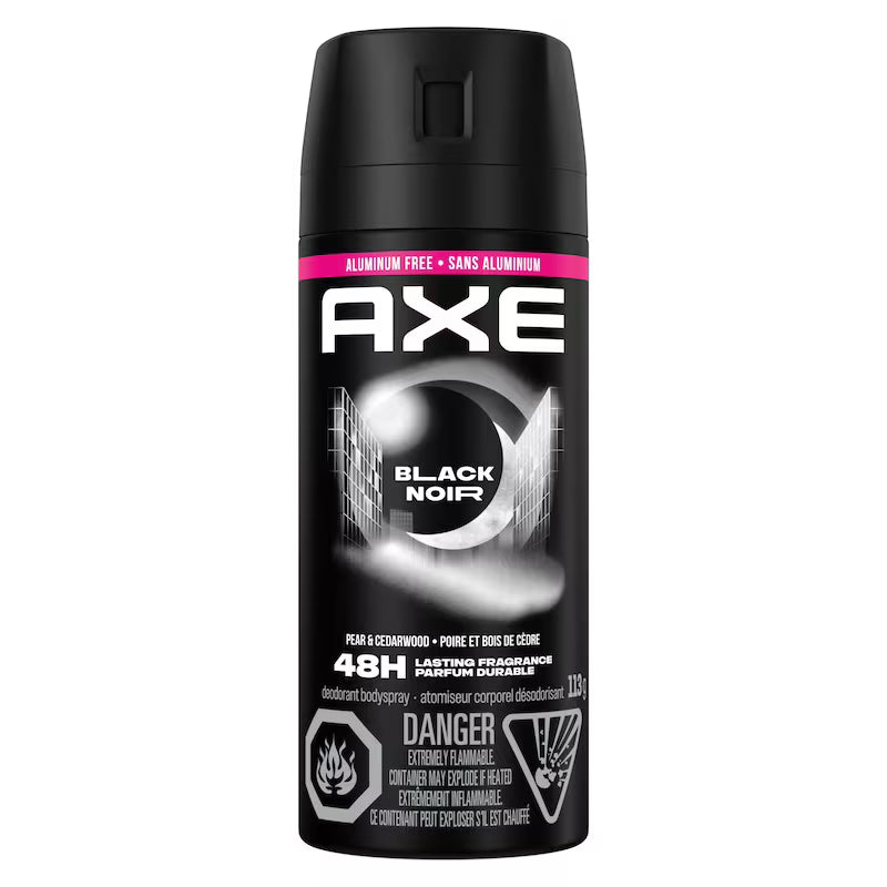 AXE BODY SP BLACK 113G AEROSOL