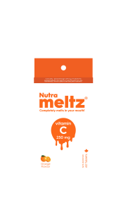NUTRAMELTZ Vitamin C - 250mg 60tab