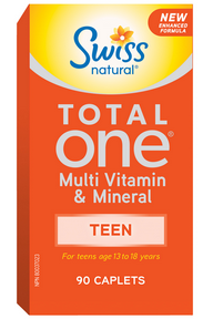 Swiss Natural Total One® Teen Multi 90caps