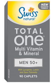 Swiss Natural Total One® Men 50+ Multi 90caps