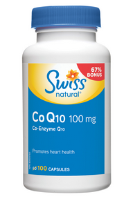 Swiss Natural-Co Q10(Co-EnzQ10)100mg Bonus