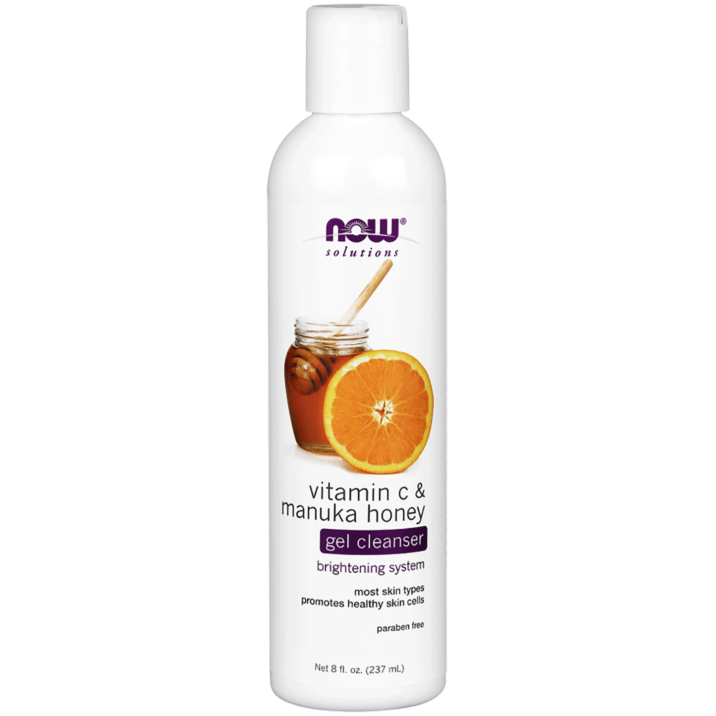 NOW Vitamin C & Manuka Honey Cleanser 237mL