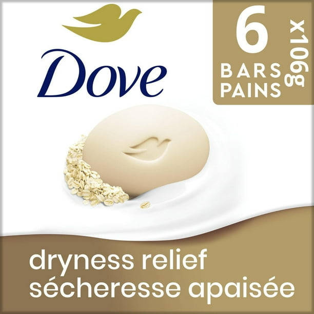 DOVE SOAP BAR OATMEAL MILK RICE 637G