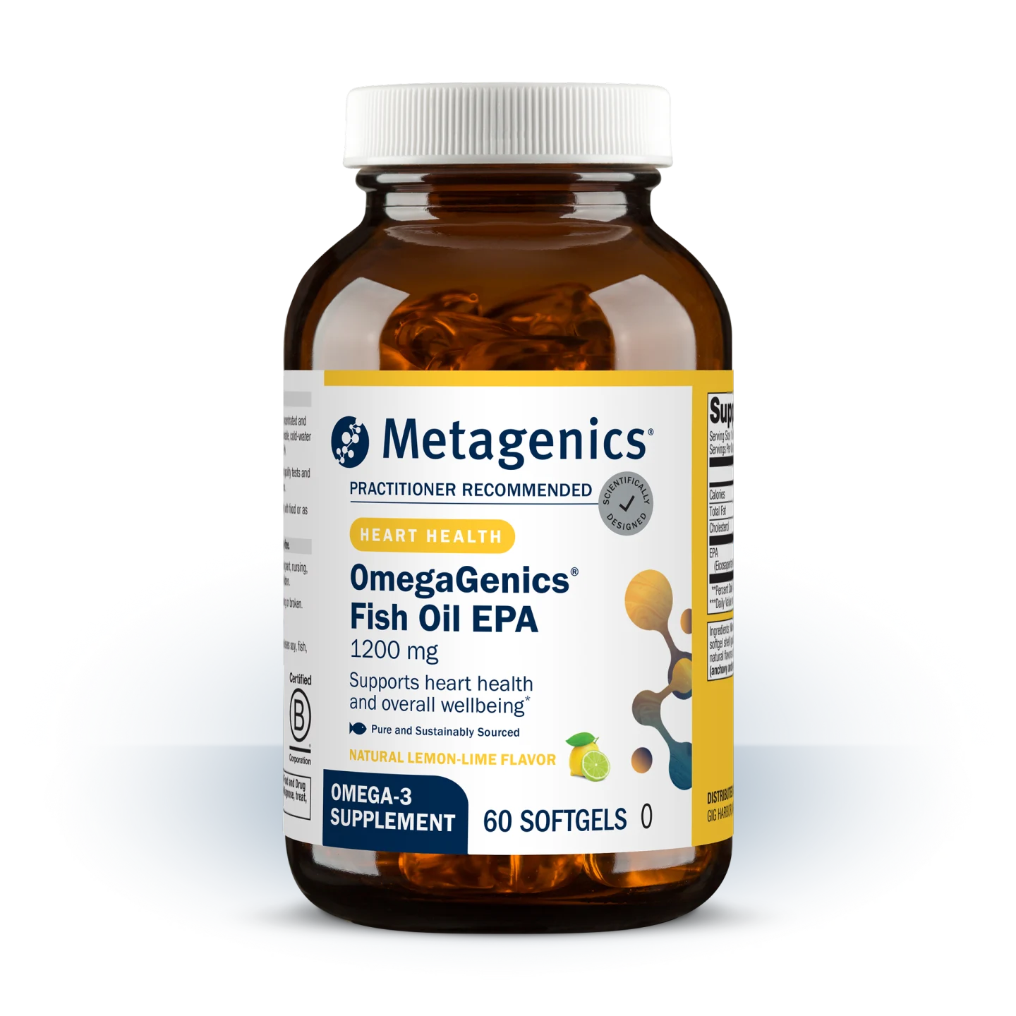 Metagenics OmegaGenicsFish Oil EPA 1200g 60Capsules