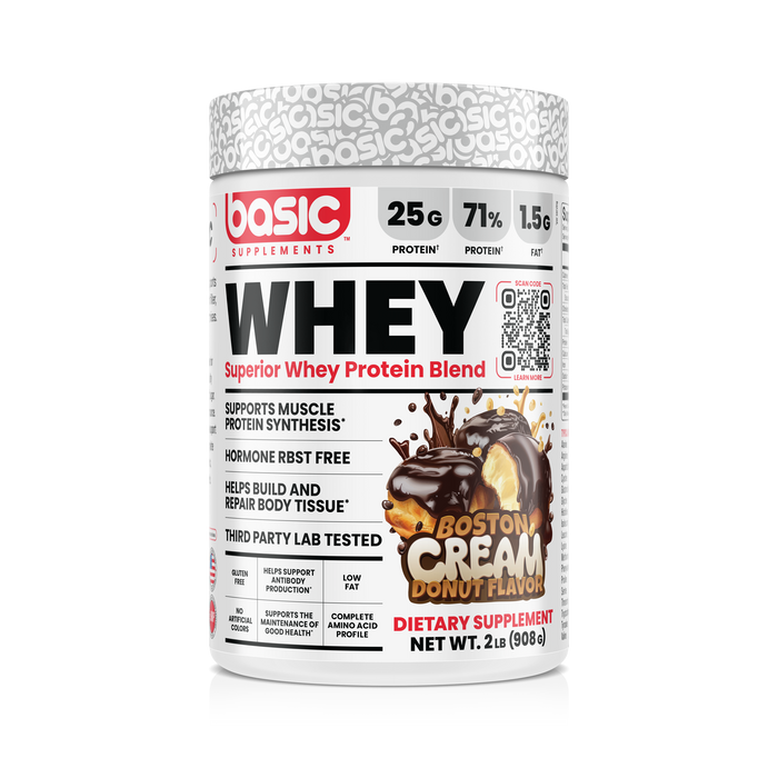 Basic Supplements - Basic Whey Boston Cream 2 lbs