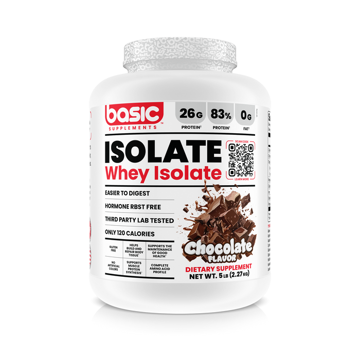 Basic Supplements - Basic Isolate Chocolate 5 lbs