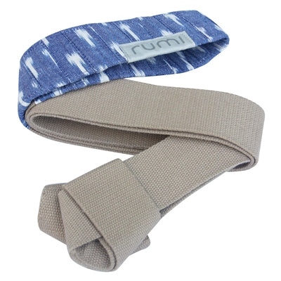 RUMI EARTH   Boa Sling Yoga Mat Ikat-Midnight