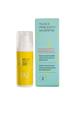 HERBS OF KEDEM_STEP2 - night cream oily skin of teens, 50ml