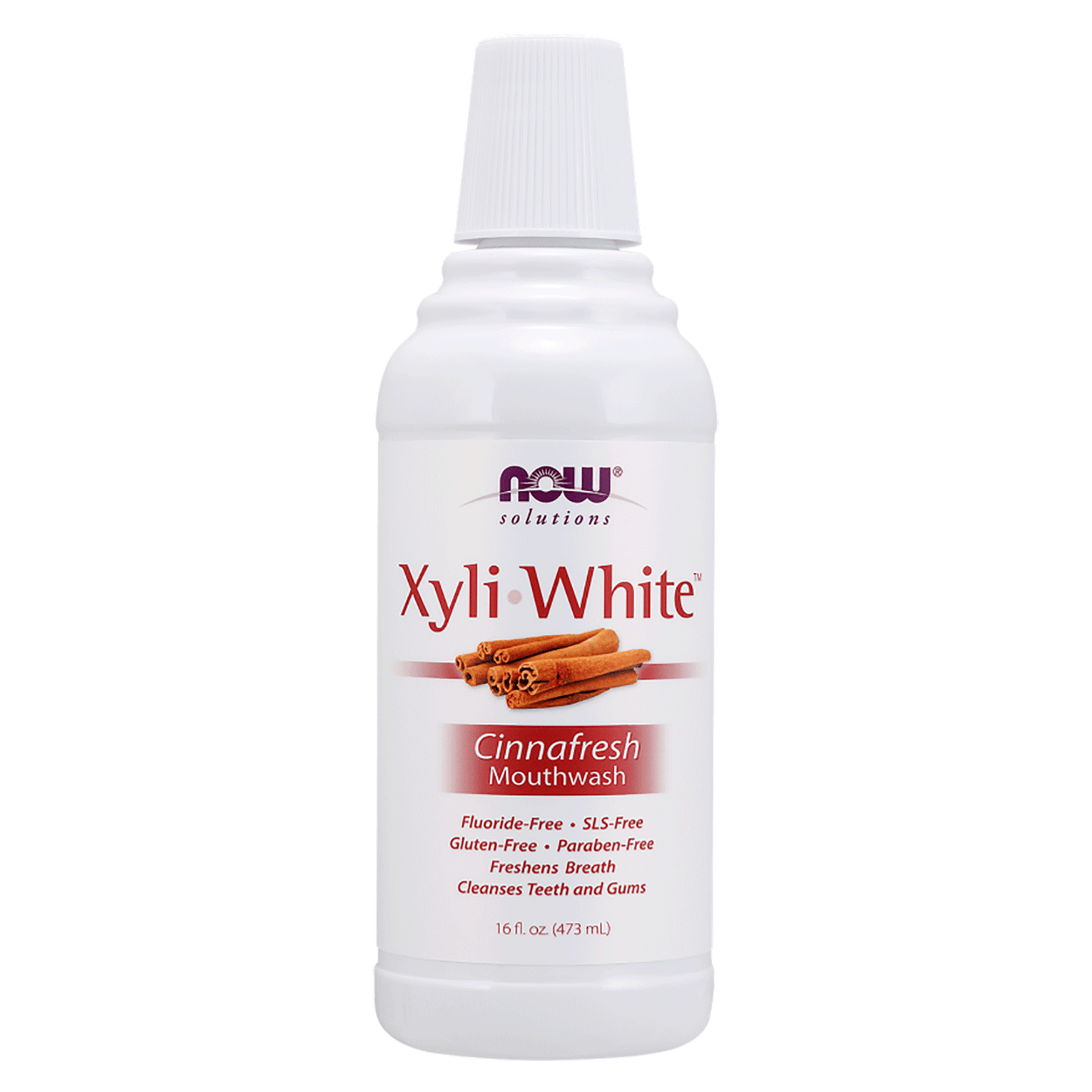 NOW Xyliwhite Cinnamon Mouthwash 473mL