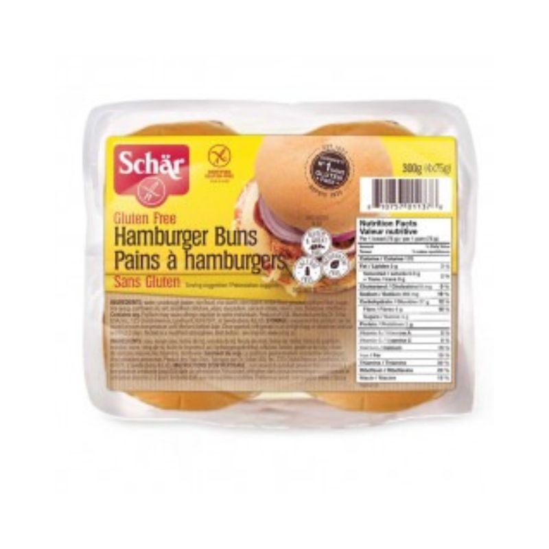 SCHAR Hamburger Buns 4pk