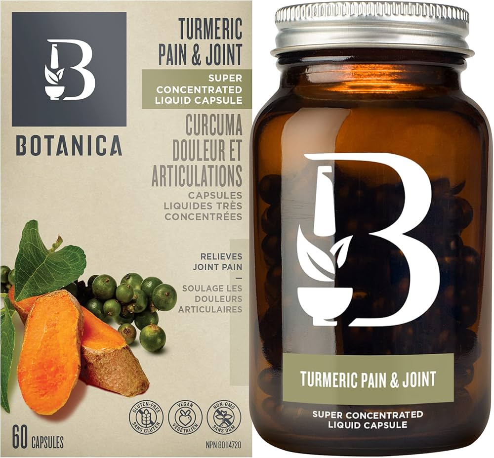 Botanica_Turmeric Pain and Joint Liquid Capsules_120 caps
