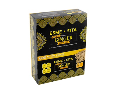 ESME+SITA_Organic Honey Ginger Bar,   40g