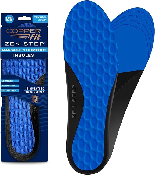 COPPER FIT ZEN STEP INSOLES MEN