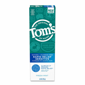 Tom's Of Maine   Rapid Relief Sensitive Toothpaste 76ml