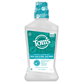 Tom's Of Maine   Refreshing Mint Sea Salt Mouthwash 473ml