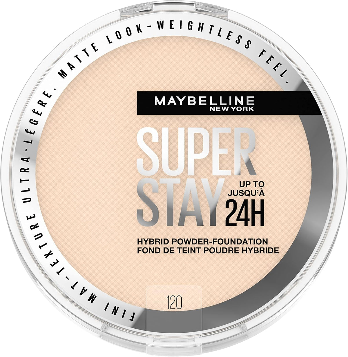 MAYBELLINE SUPERSTAY PD 120 CLASSIC IVORY pack of 2