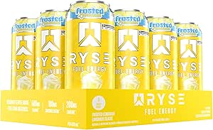 RYSE Supplements Ryse Fuel Bilingual Flavour: Frosted Lemonade
Container Size: 473 mL Pack of 12