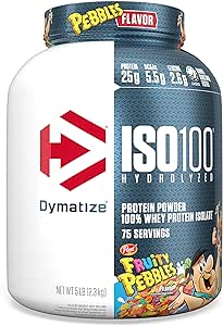 Dymatize Dymatize ISO100 Flavour: Fruity Pebbles
Container Size: 5 lbs Each