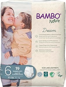 Bambo Nature - Bambo Nature Training Pants 19 Count Size 6