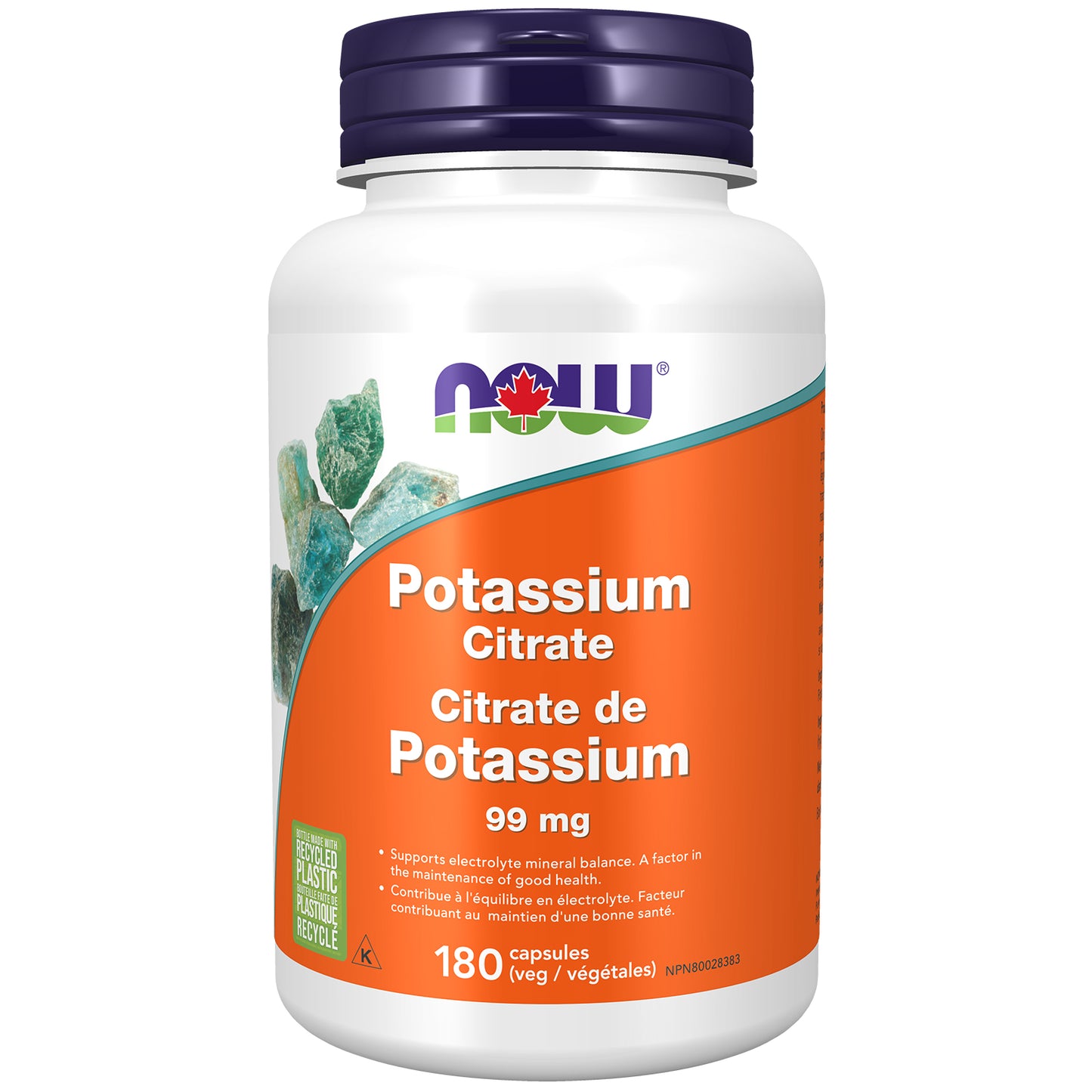 NOW Potassium Citrate 99mg 180cap