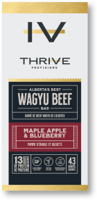 Thrive Provisions   Maple Apple & Blueberry 12 x 43g