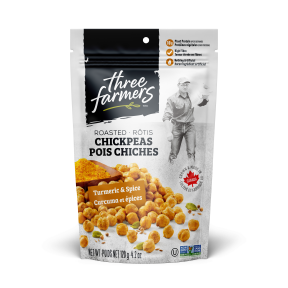 Three Farmers-Rstd Chickpeas Turmeric & Spice