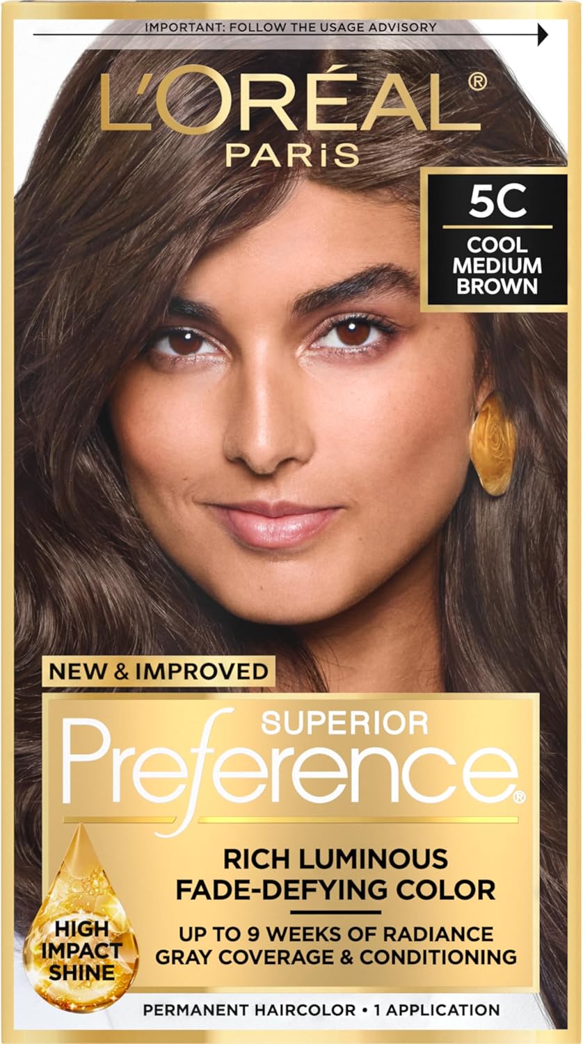 L'OREAL PREFERENCE COOL MEDIUM BROWN