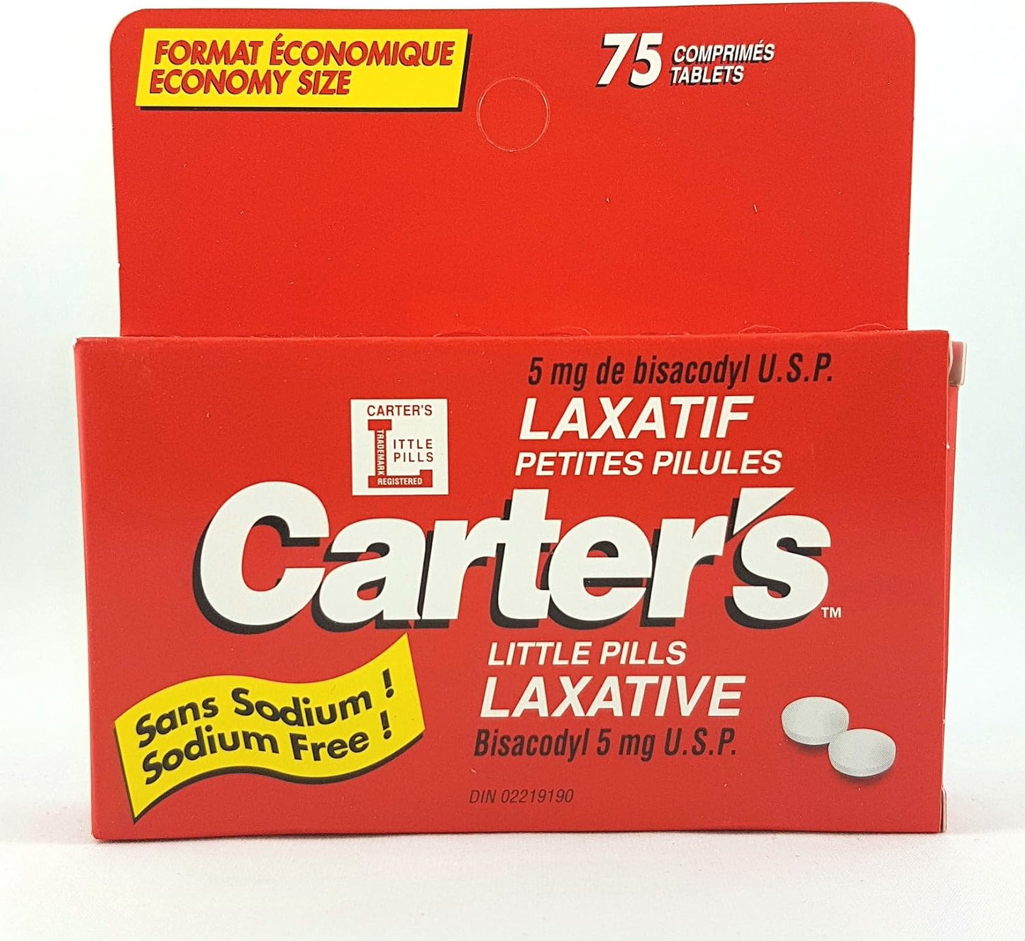 CARTERS LITTLE PILLS BP TB 75 TABLET