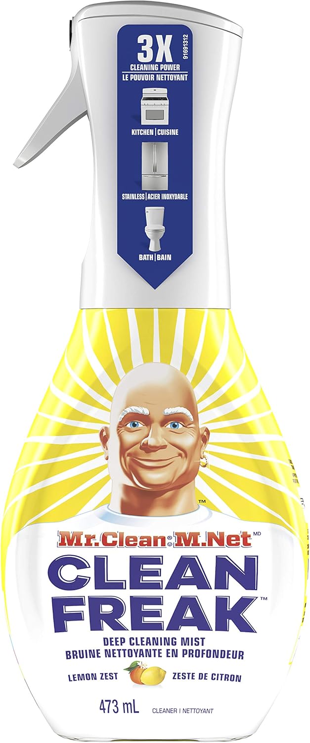 MR CLEAN CLEAN FREAK STARTKIT LEMON ZEST 473ML pack of 6