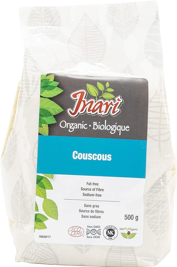 INARI - By Puresource Organic Grains & Cereals INARI - By Puresource Organic Grains & Cereals Org Couscous (Regular) 500g
