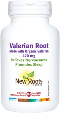 NEW ROOTS Valerian Root 470 mg 100 capsules