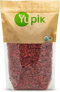 YUPIK Organic Goji Berries 1 kg / 2.2lbs