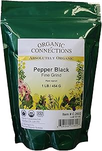OCBULK - Pepper Black Ground Fine ORG (40 mesh) 1LB
