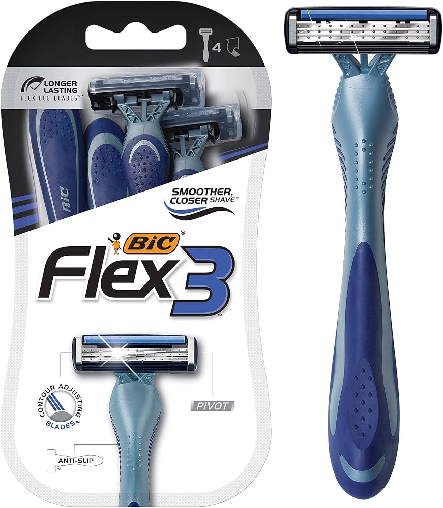 BIC RAZORS FLEX3 4