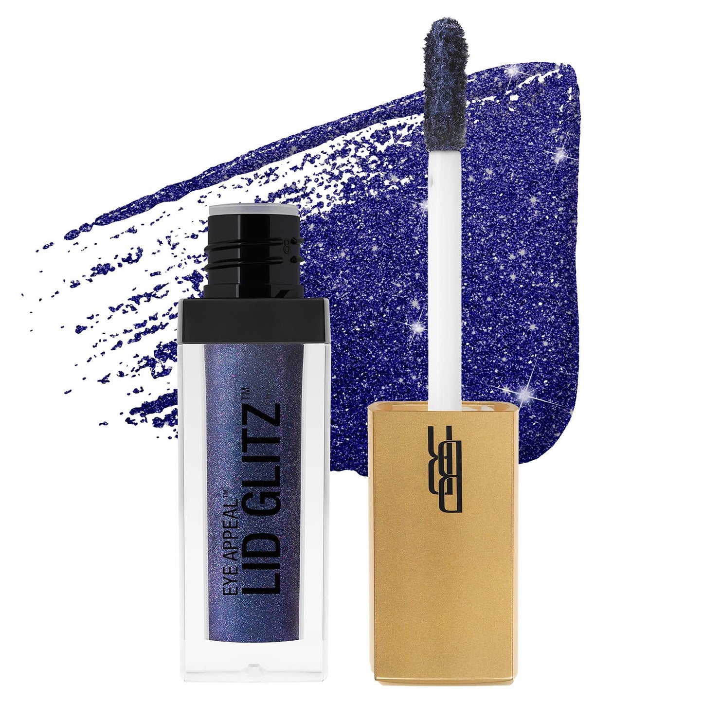 BLACK RADIANCE EYE APPEAL LID GLITZ SAPHIRE pack of 3