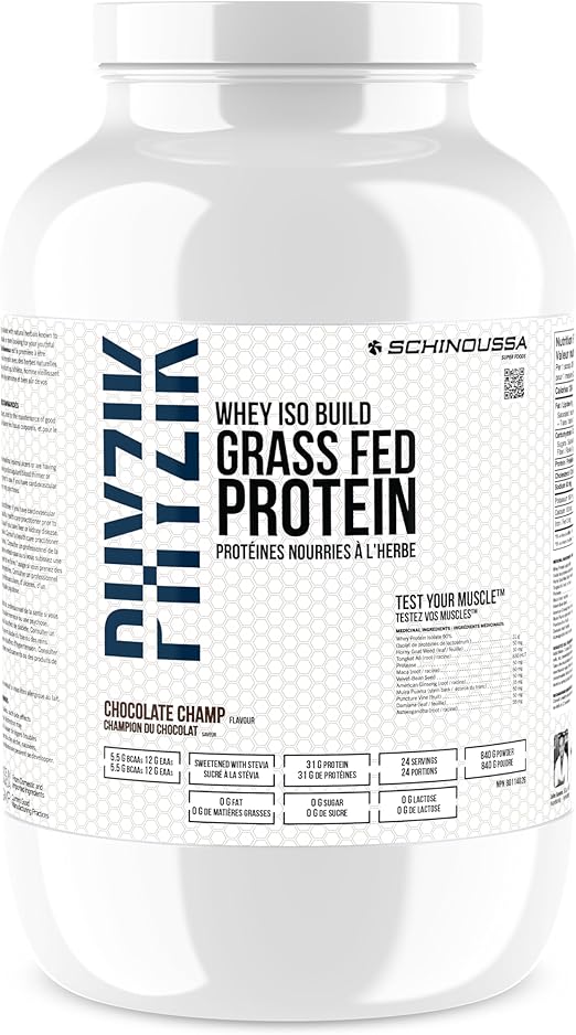 Schinoussa - GRASS FED WHEY ISO BUILD CHOCOLATE