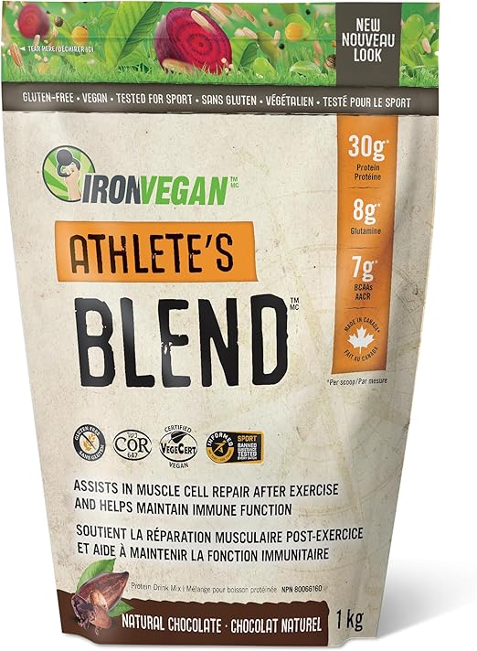 Iron Vegan Athletes Blend 1kg Chocolate