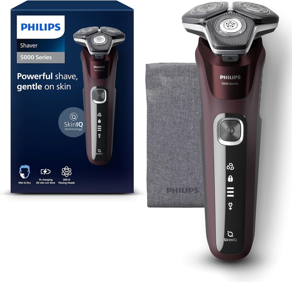 PHILIPS RAZOR DRY OR WET SKIN