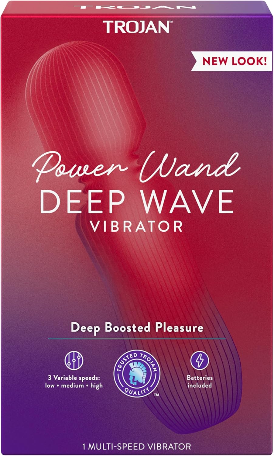 TROJAN VIBRATIONS POWER WAND (MULTI-SPEED)