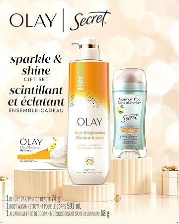 OLAY/SECRET SPARKLE & SHINE GIFT SET