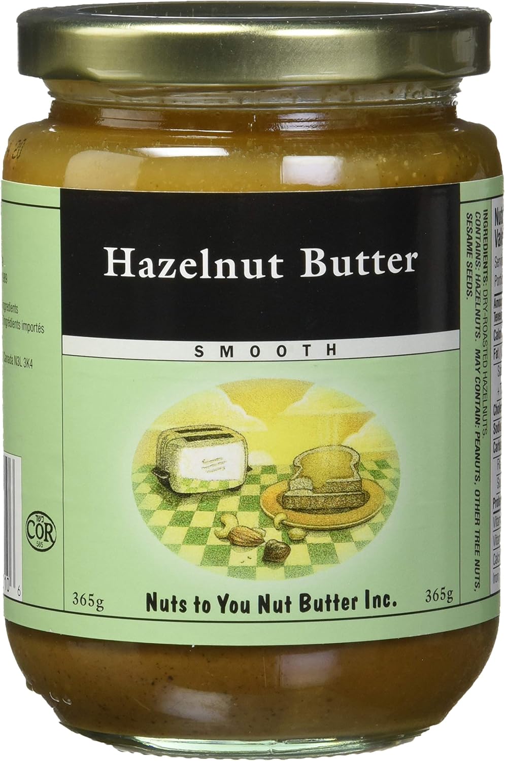 NUTS TO YOU Hazelnut Butter Smooth 365g