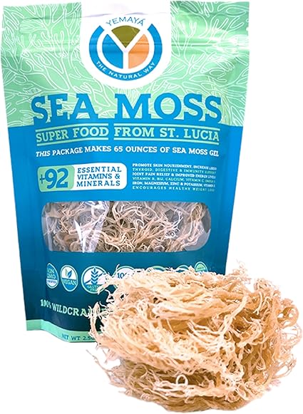 Yemaya Organics_Raw Sea Moss - Gold - (71g)_71g