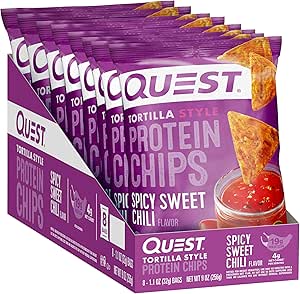 Quest Quest Tortilla Chips, Spicy Sweet Chili, 8/box