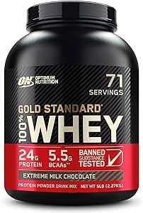 OPTIMUM NUTRITION GOLD STANDARD 100% WHEY EXTREME MILK CHOCOLATE 5lbs