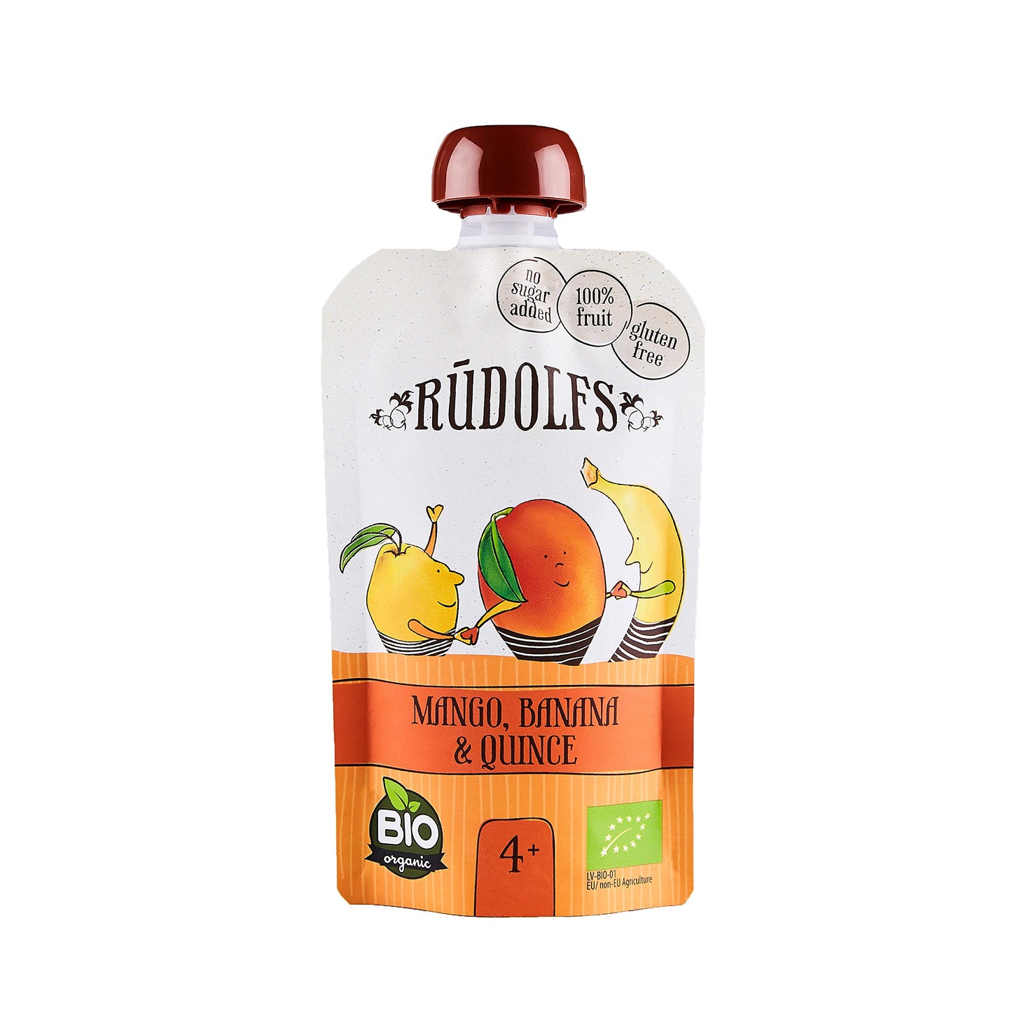 Rudolfs_Organic Mango Banana Quince Puree - (110g)_110g